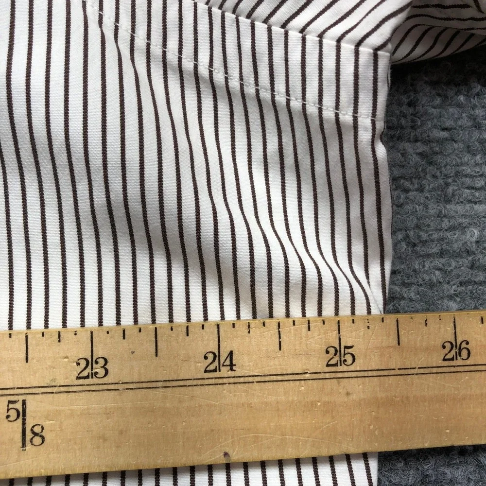 Polo Ralph Lauren Andrew Classic Fit Mens Striped Button Down Shirt 17 34/35
